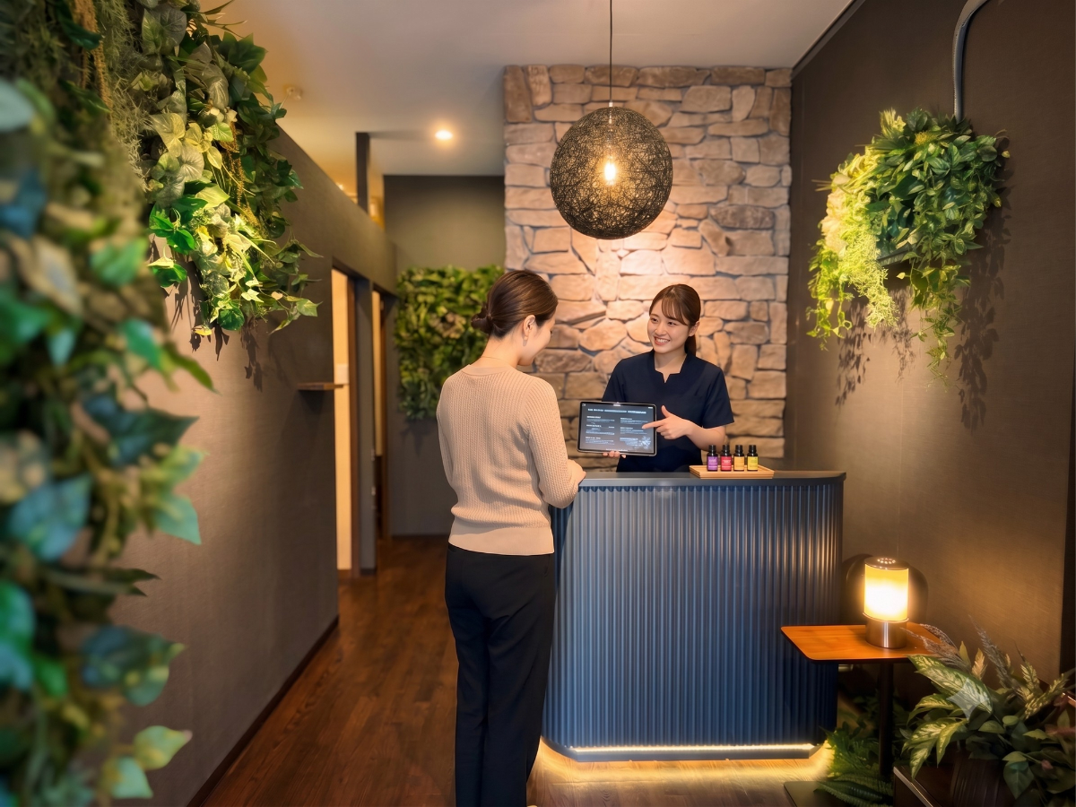 Payment at reception